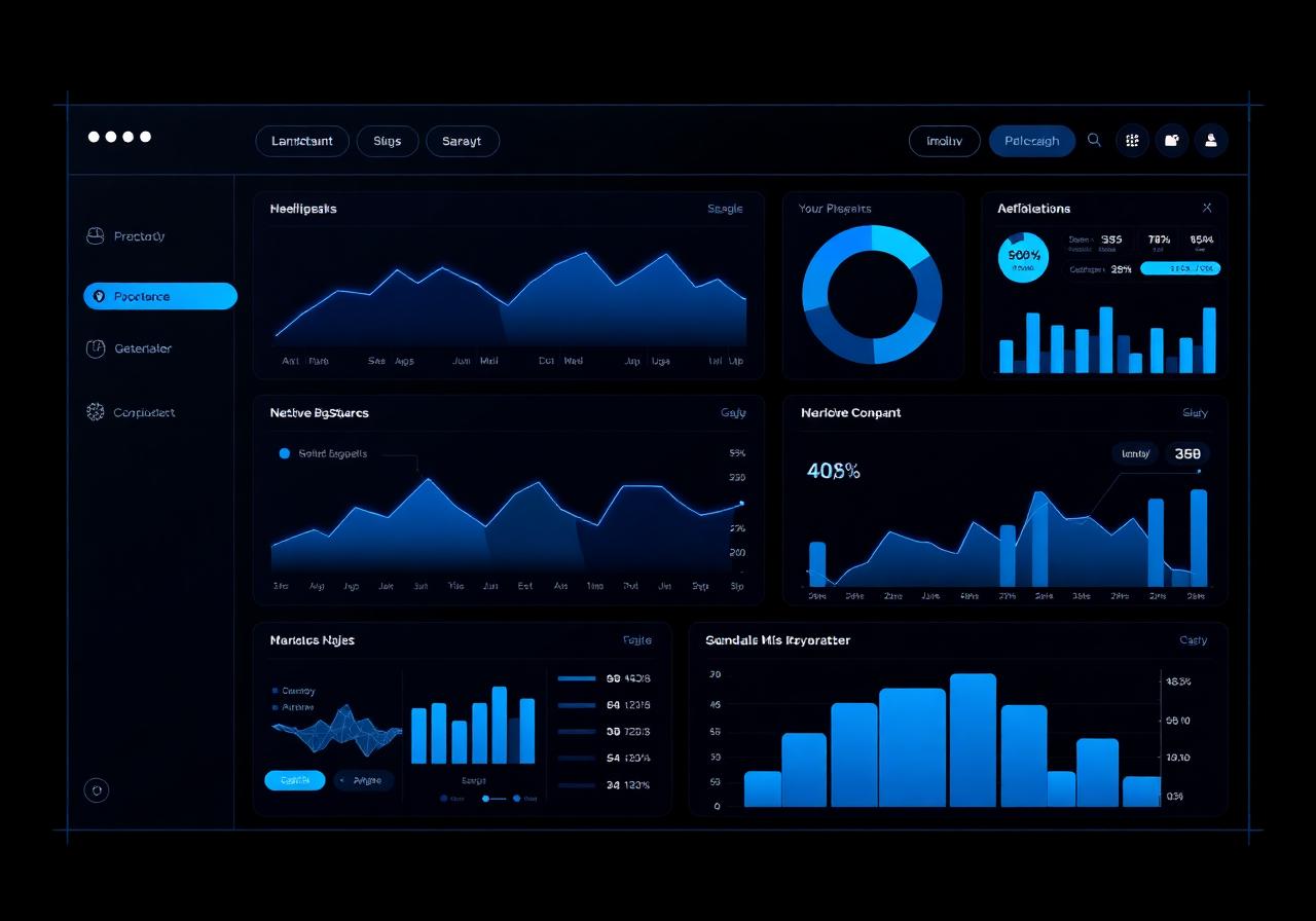 AI analytics dashboard